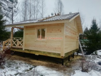 Фото №5: баня из бруса 105