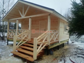 Фото №6: баня из бруса 105