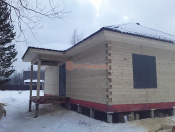 Фото №55: дом из бруса 107