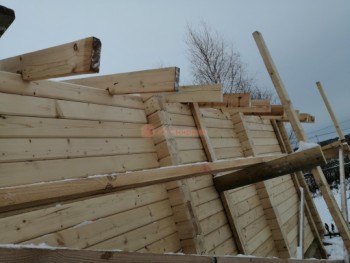 Фото №48: баня из бруса 118