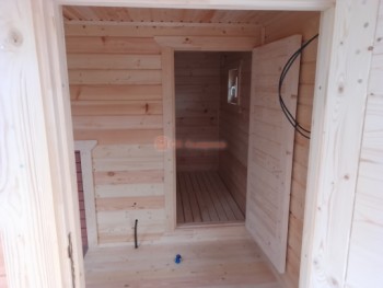 Фото №12: баня из бруса 124