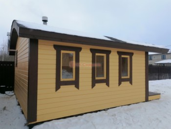 Фото №27: баня из бруса 133