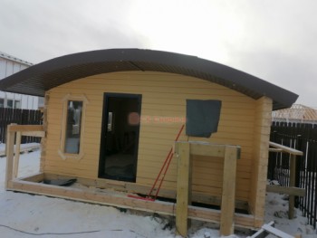 Фото №5: баня из бруса 133