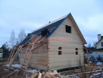 Фото №40: дом из бруса 16