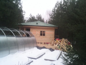 Фото №3: каркасная баня 68