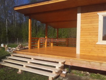 Фото №58: дом из бруса 69